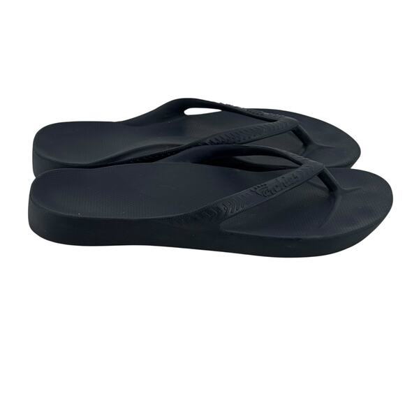 Archies Arch Support Flip Flops Blue Mens Size 10 High Arch Thong Sandal 11W - Picture 3 of 7